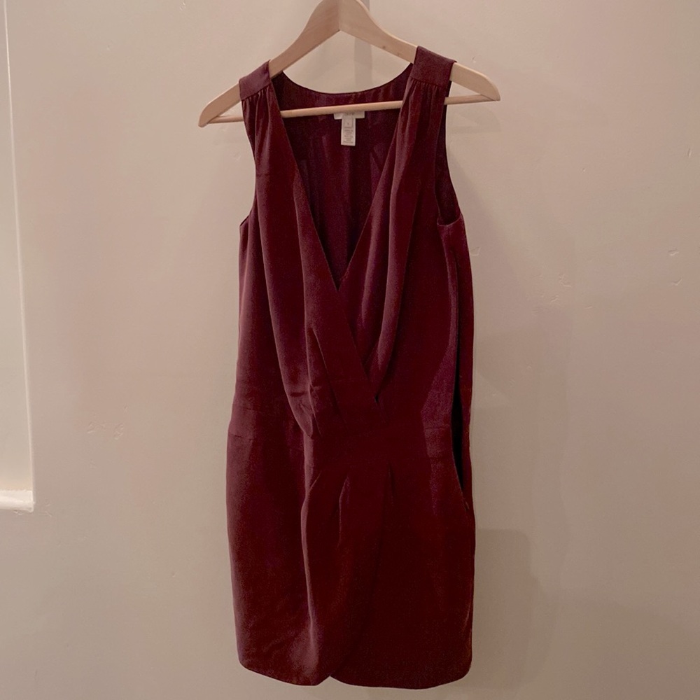 JCrew Silk Dress Size 0. Soft texture